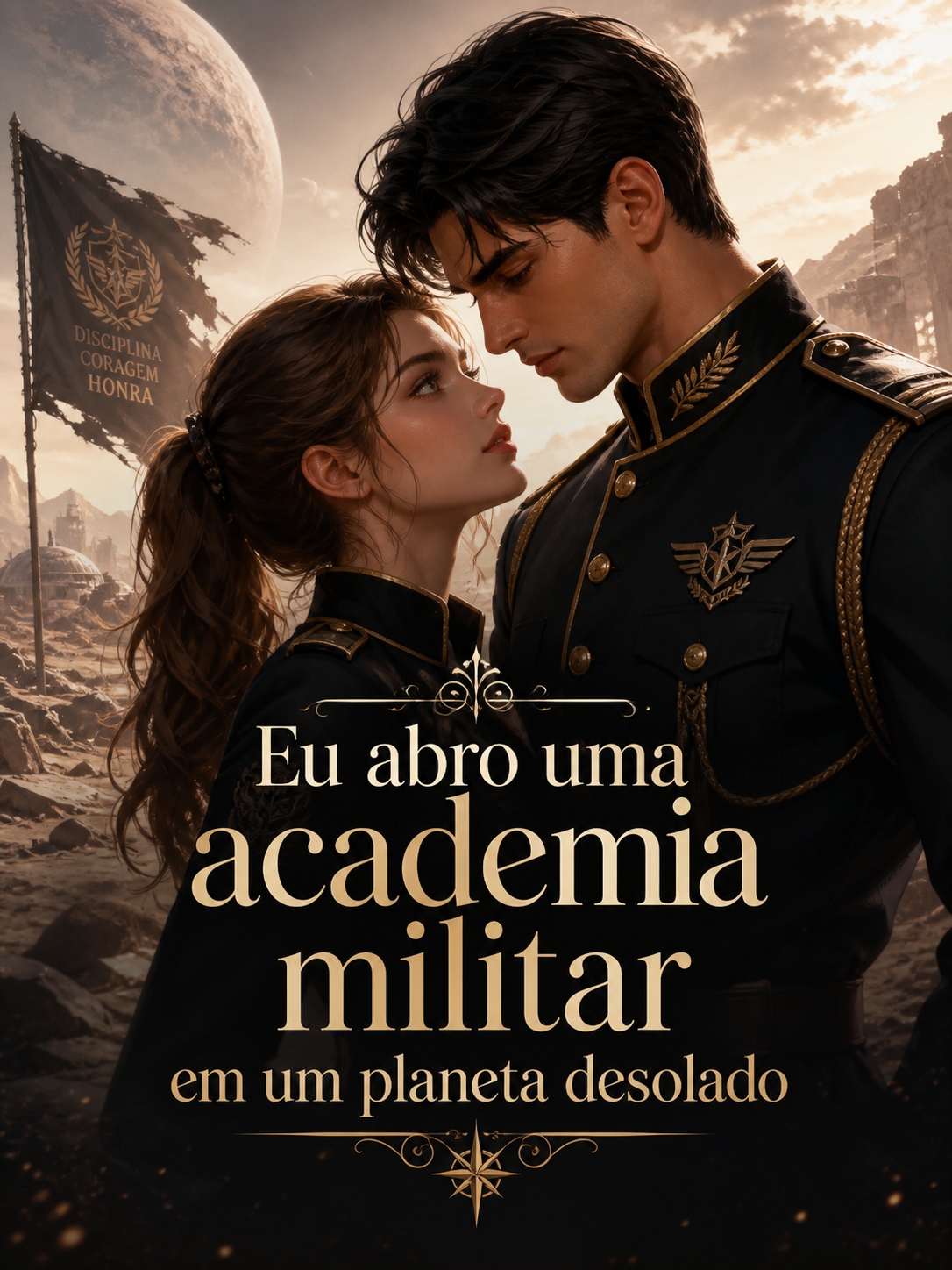 Eu abro uma academia militar em um planeta desolado